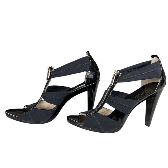 MICHAEL Michael Kors Berkley T-Strap 4" Heel, Size 9 - Picture 4 of 11